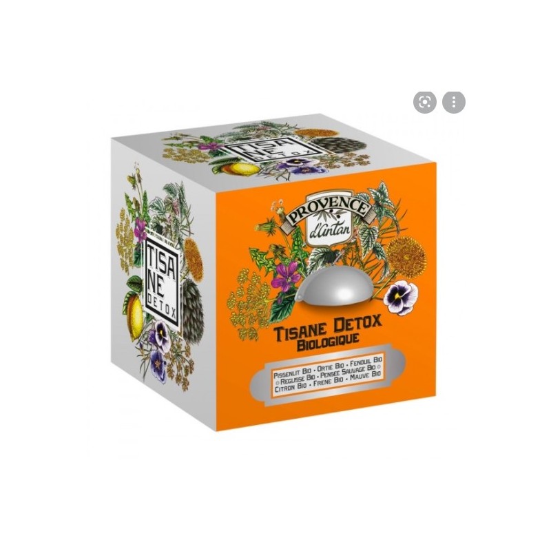 Tisane détox de légumes bio